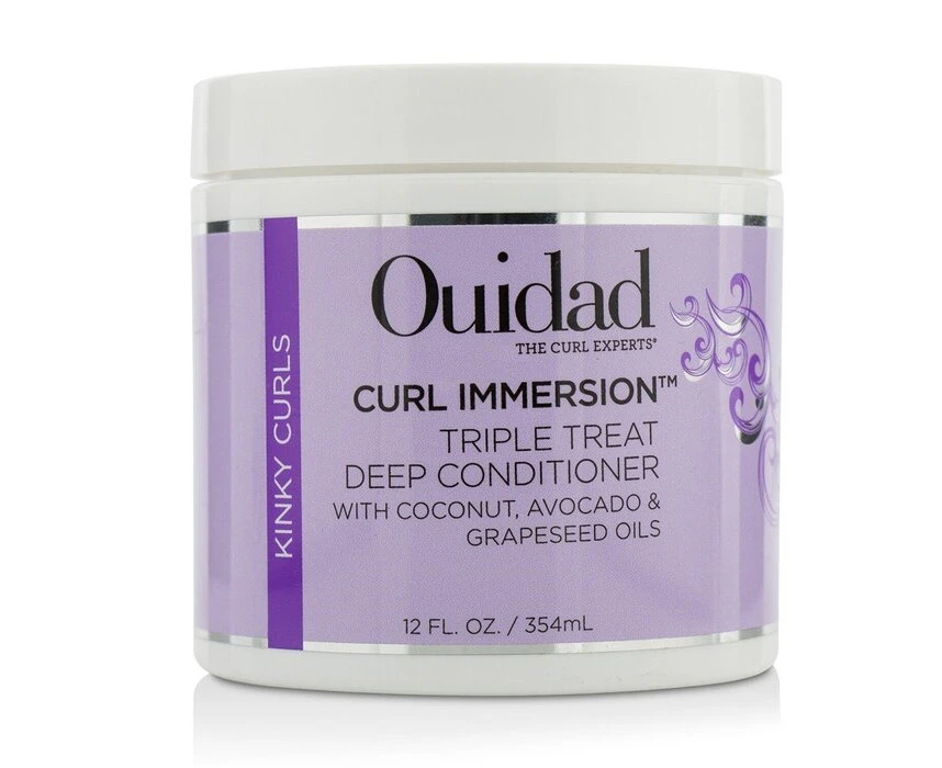 Ouidad Curl Immersion Triple Treat Deep Conditioner by Ouidad for Unisex - 12 oz Conditioner