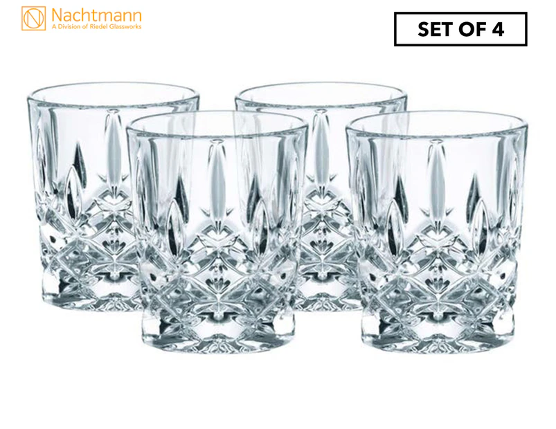 Set of 4 Nachtmann 55mL Noblesse Shot Glasses