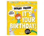 Really Roarsome NAME, It's Your Birthday Personalised Hardback Book by Kayla Clibborn & Binny Talib