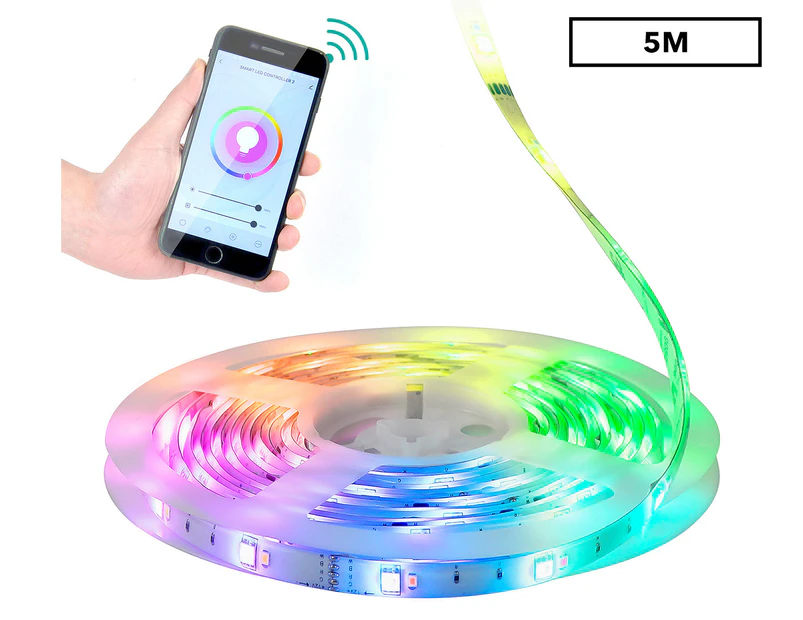 mbeat actiVIVA 5m Smart RGB Colour-Changing LED Strip