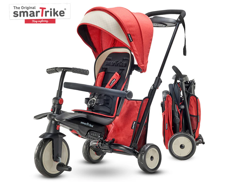 SmarTrike STR5 Folding Stroller Trike - Melange Red