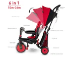 SmarTrike STR3 Folding Stroller Trike - Red