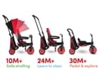 SmarTrike STR3 Folding Stroller Trike - Red 3