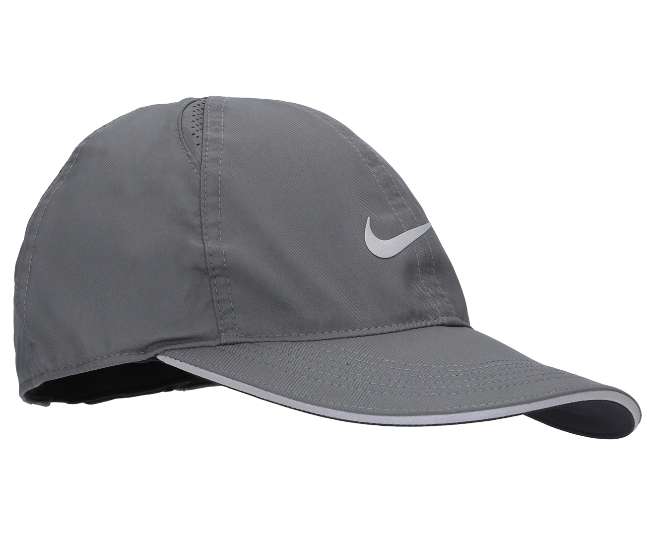 Nike AeroBill Featherlight Cap - Dark Smoke Grey/Reflective Silver