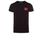 Quiksilver Men's Drip Logo Tee / T-Shirt / Tshirt - Black