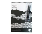 Hunter Studio Brush Lettering Book with Markers