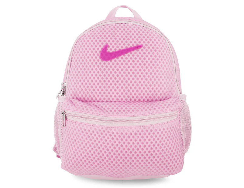 Nike Kids' 11L Brasilia Just Do It Mini Backpack - Pink Flamingo