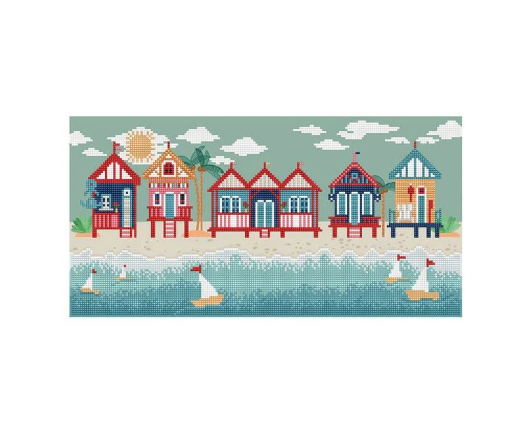 Diamond Dotz - Seaside Days - 53 x 27cm