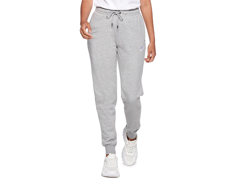 Nike Sportswear Women's Essential Fleece Trackpants / Tracksuit Pants - Dark Grey Heather