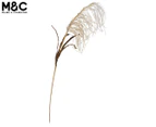 Maine & Crawford 90cm Reed Spray Grass Artificial Plant - White