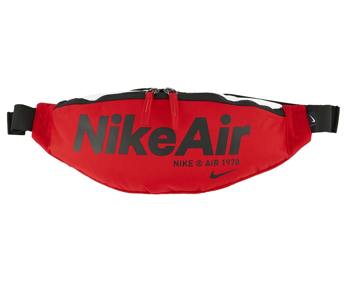 Nike Air Heritage 2.0 Hip Pack University Red White Catch