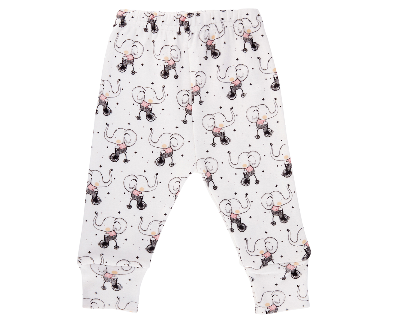 Gem Look Baby 6-Piece Elephant Organic Cotton Set - White/Grey | Catch ...