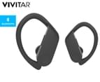 Vivitar Air Vibes Sport Wireless Bluetooth Earphones - Black 1
