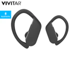 Vivitar Air Vibes Sport Wireless Bluetooth Earphones - Black
