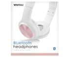 Vivitar Premium Wireless Bluetooth Headphones - Rose Gold 2