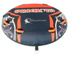 Swordfish 60" Gladius 2-Person Lie-On Tow Tube - Black/Orange