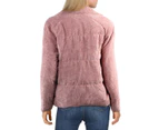 Joujou Women's Coats & Jackets Puffer Jacket - Color: Prime Rose