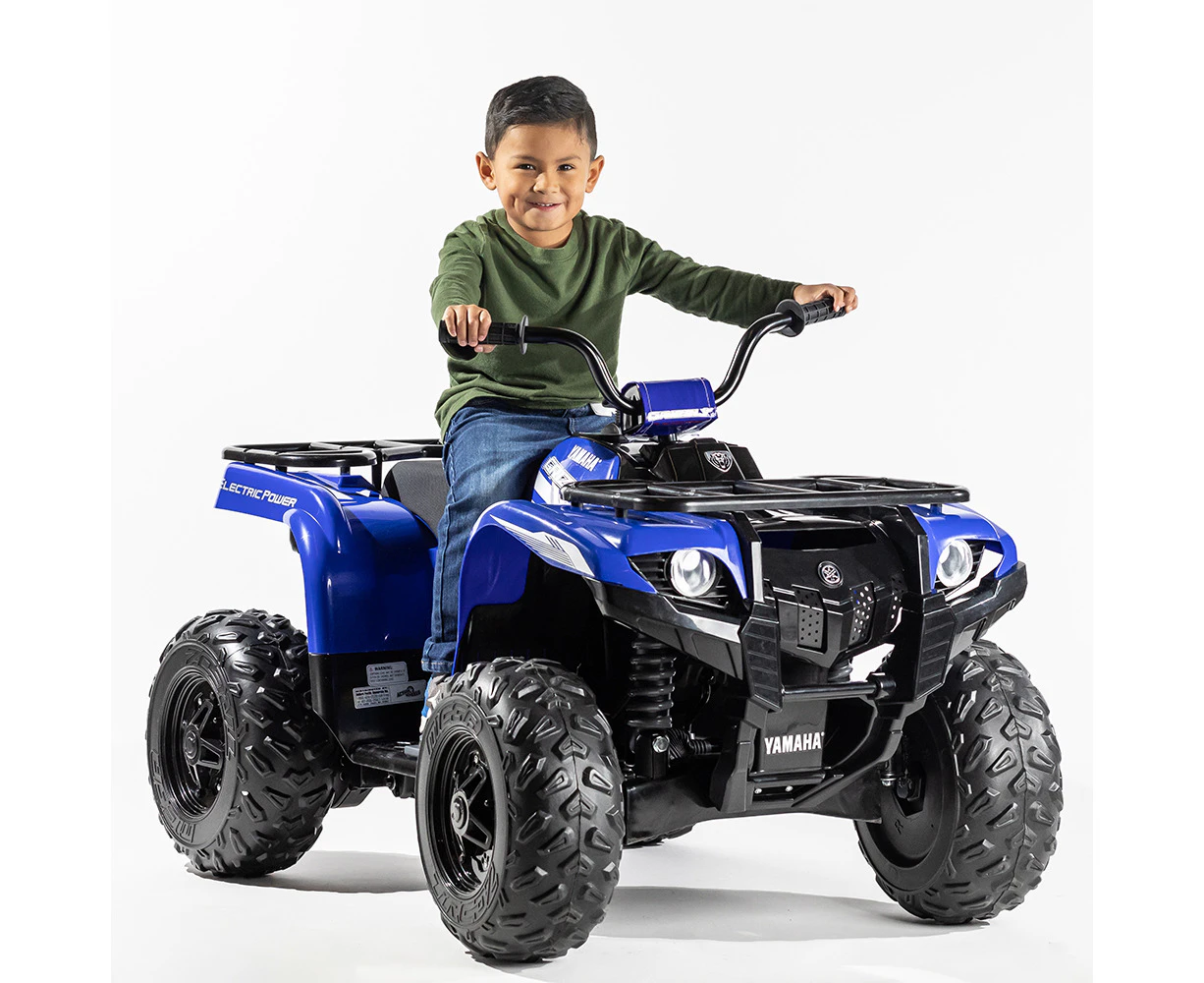 Yamaha Kids/Children ATV 24V Electric Grizzly Ride On Boys Off-Road Toy 3y+