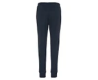 French Connection Women's Ribbed Knit Loungewear Jogger Pants - Navy Blazer Nocturnal