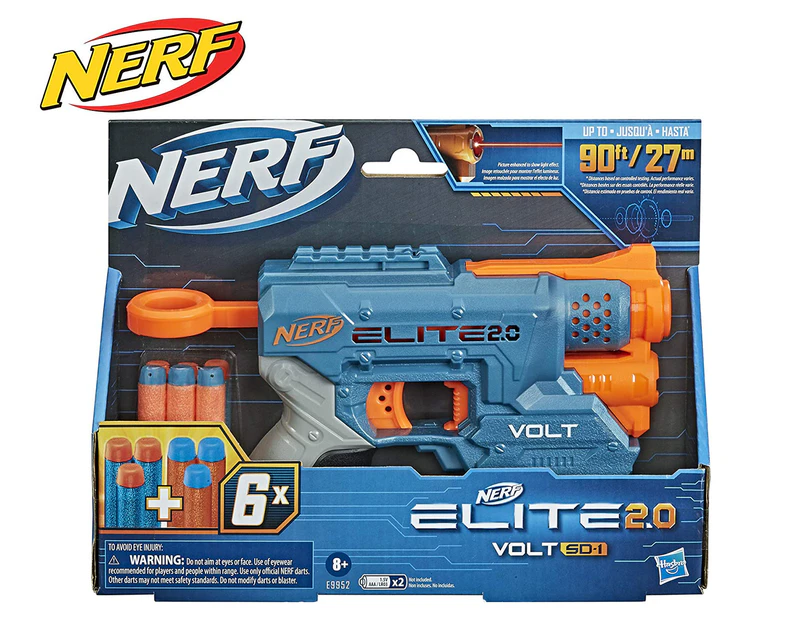 NERF N-Strike Elite 2.0 Volt SD-1 Dart Blaster Toy