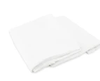 Daniel Brighton Deluxe Microfibre 2 Pack Pillows + BONUS 100% Cotton Protectors