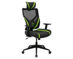 ONEX GE300 Breathable Ergonomic Office Gaming Mesh Chair - Black/Green