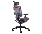 ONEX GT07-35 Marrit Ergonomic Premium Home Office Mesh Chair - Black/Red