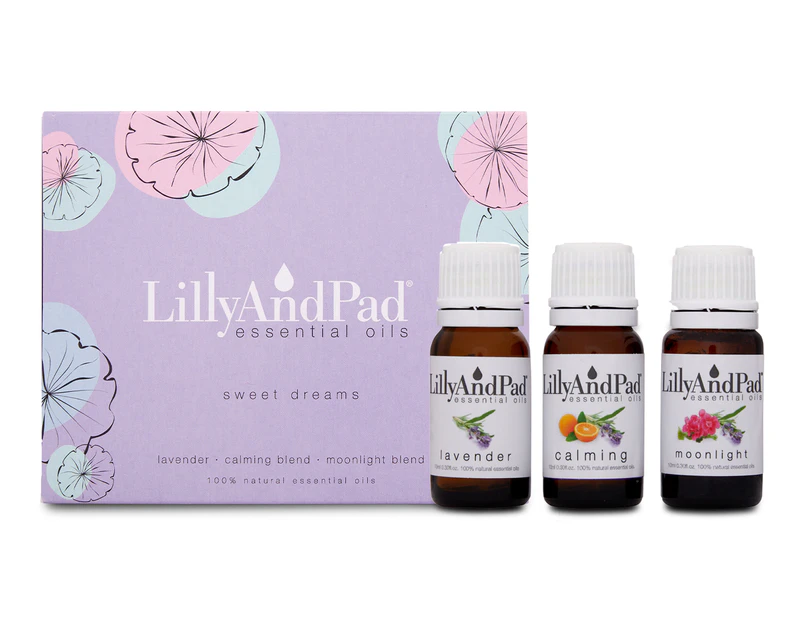 Lilly & Pad Sweet Dreams Essential Oils 3-Pack