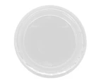 Bright White Plastic Plates 17cm 12 Pack