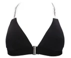 French Connection Women's Tailored Bralette 2-Pack - Heather Grey/Anthracite Black