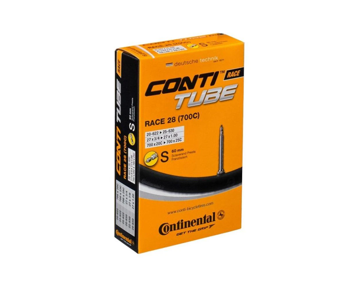 Continental Race 28 700x20/25c 60mm Presta Valve Road Bike Tube