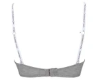 French Connection Women's Tailored T-Shirt Bra 2-Pack - Heather Grey/Anthracite Black