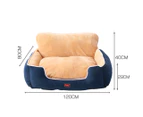 PaWz Pet Bed Dog Beds Bedding Cushion Soft Mat Mattress Pad Pillow Blue 3XL