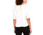 Vince Camuto Women's Tops & Blouses Blouse - Color: Pearl Ivory