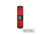 WACWAGNER 120cm Punching Training Bag MMA Boxing Martial Arts Kicking Sandbag Chain