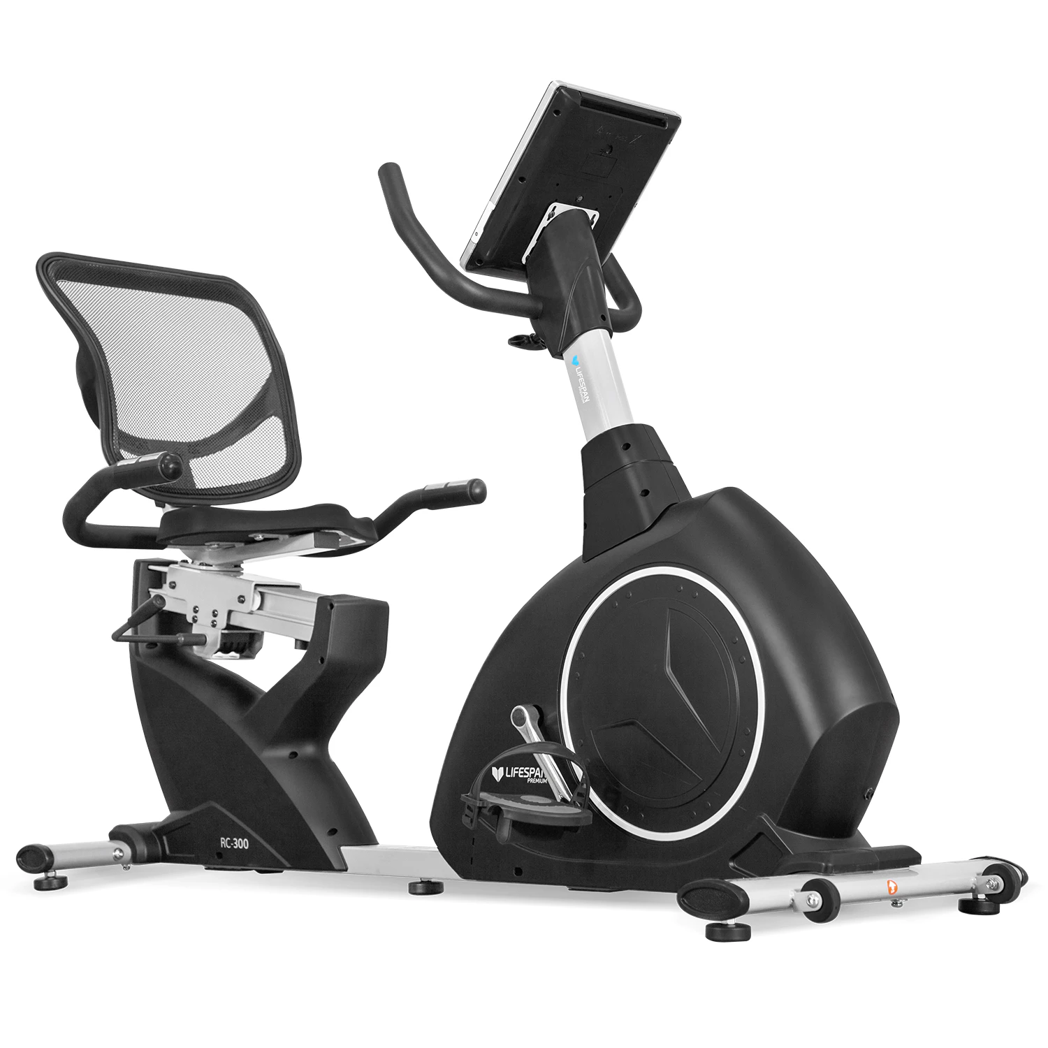 Lifespan Fitness RC-300 Recumbent Bike - Black/Silver