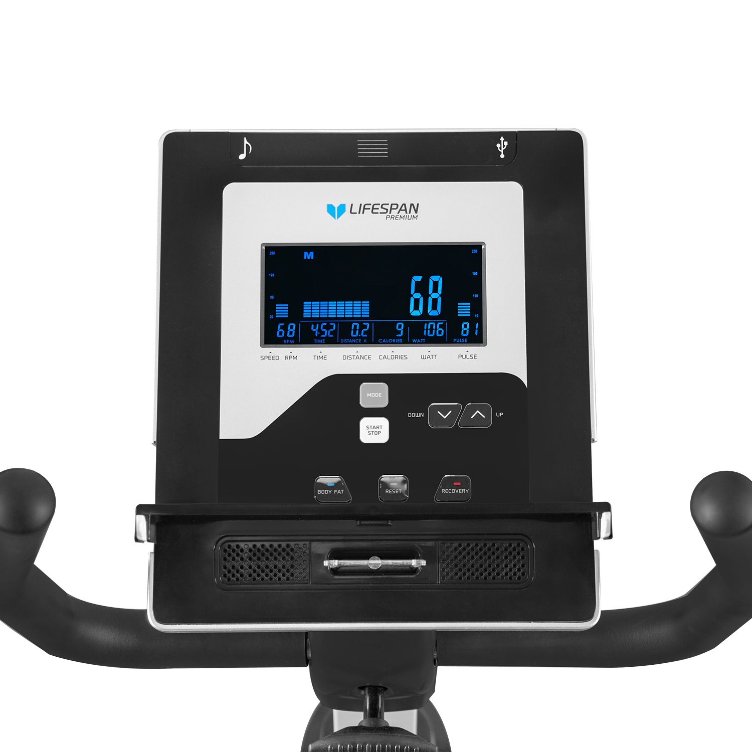 lifetime fitness recumbent bike