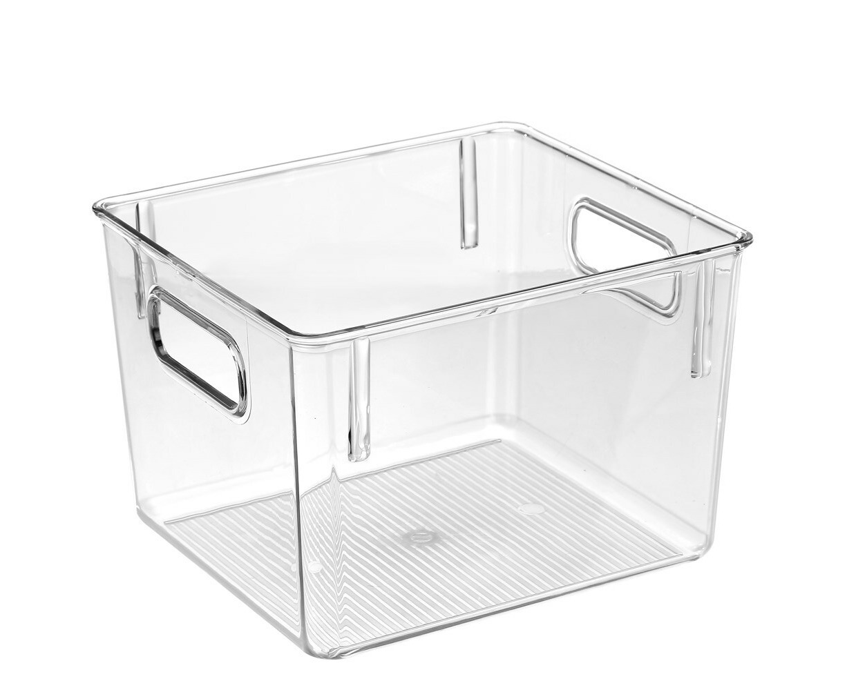 3PK Boxsweden Crystal 4L/21cm Pantry Storage Container - Clear