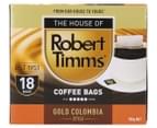 4 x 18pk Robert Timms Gold Colombia Style Coffee Bags 3