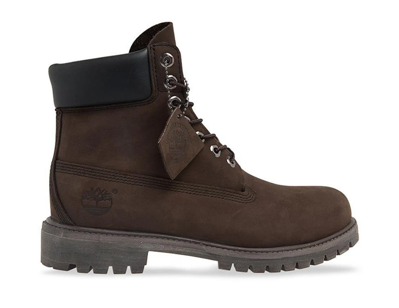 Timberland Men's 6-inch Premium Waterproof Boots Original Iconic Shoes - Brown - Brown