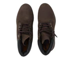 Timberland Men's 6-inch Premium Waterproof Boots Original Iconic Shoes - Brown - Brown