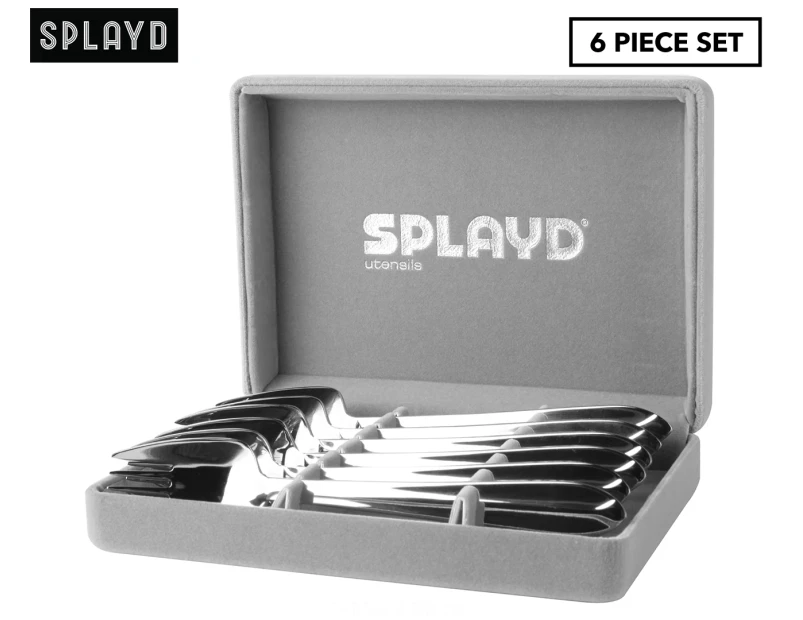 Splayd 6-Piece Luxury Mirror Finish Mini Cutlery Set