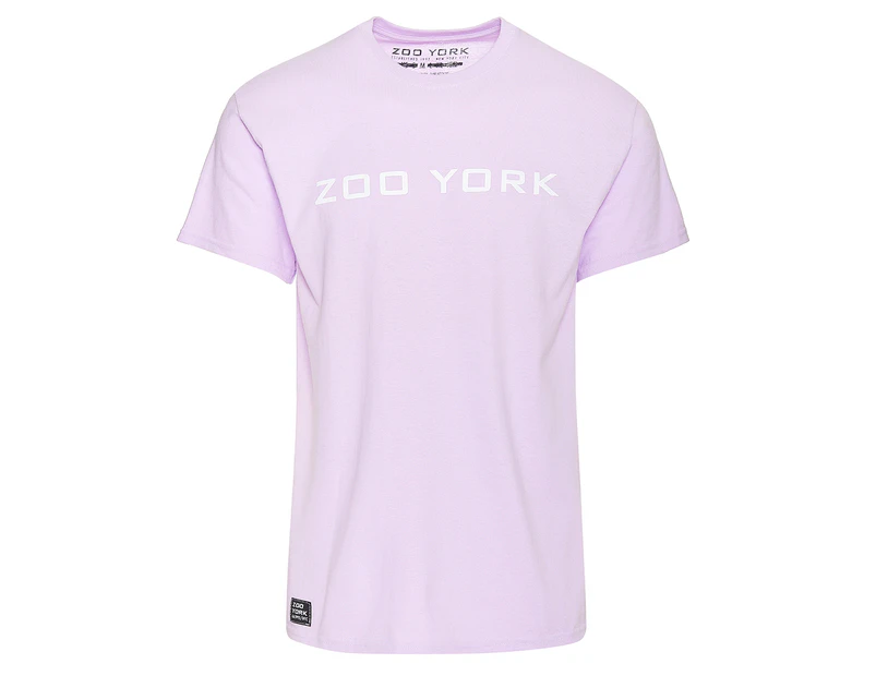 Zoo York Men's Bank Logo Tee / T-Shirt / Tshirt - Orchid