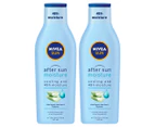 2 x Nivea Sun After Sun Moisture Lotion 200mL