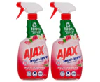 2 x Ajax Spray n' Wipe Divine Blends Surface Spray Vanilla & Berries 475mL