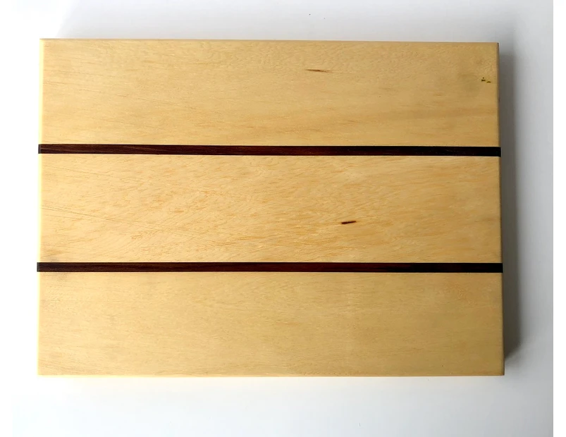 Big Chop Rectangular Board Huon Pine Blackwood 34 x 22 x 2cm