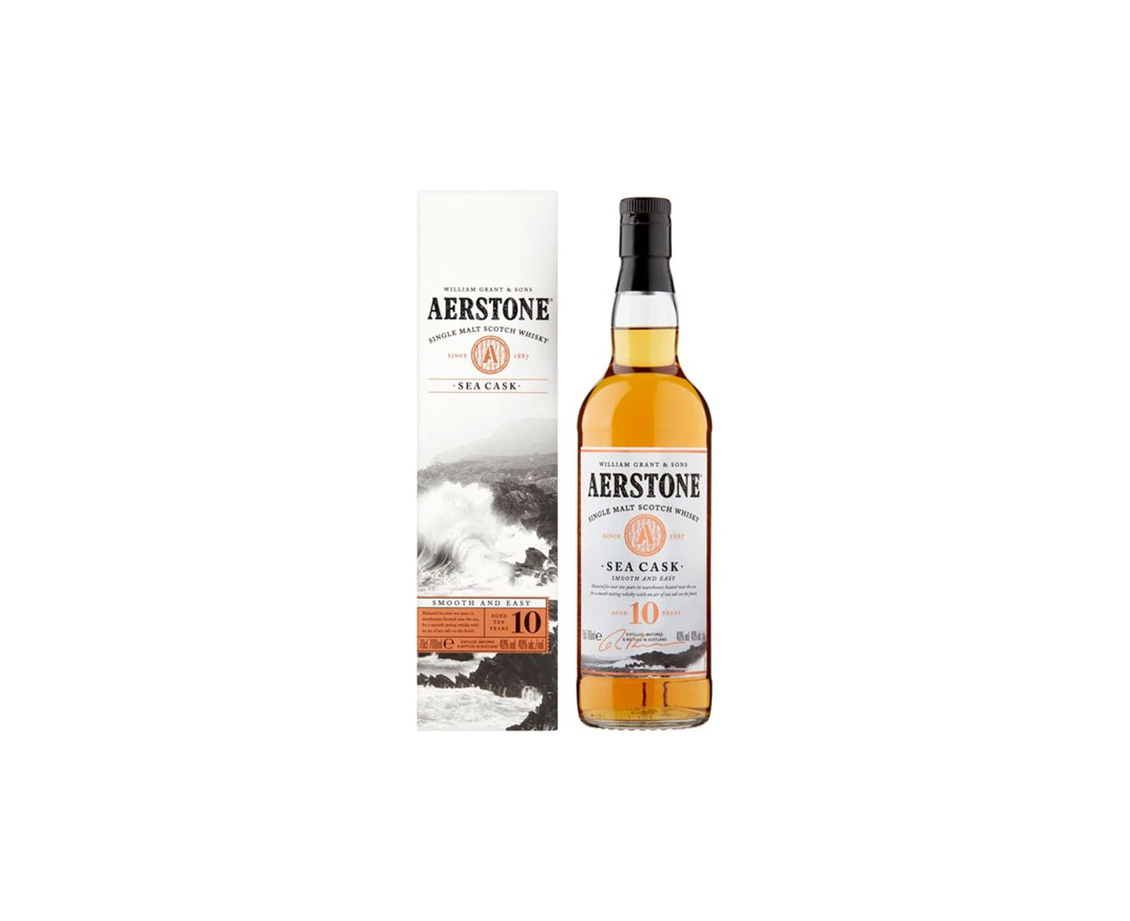 Aerstone Sea Cask 10YO Single Malt Scotch 700mL @ 40% abv