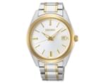 Seiko Men's 40mm Conceptual SUR312P Stainless Steel Watch - White/Gold/Silver 1