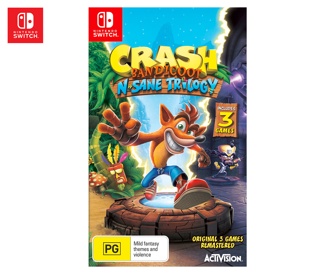 crash bandicoot nintendo switch target