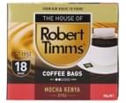 4 x 18pk Robert Timms Mocha Kenya Style Coffee Bags 3